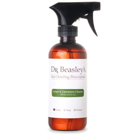 Bottle of Carpet & Upholstery Protection against a white background.