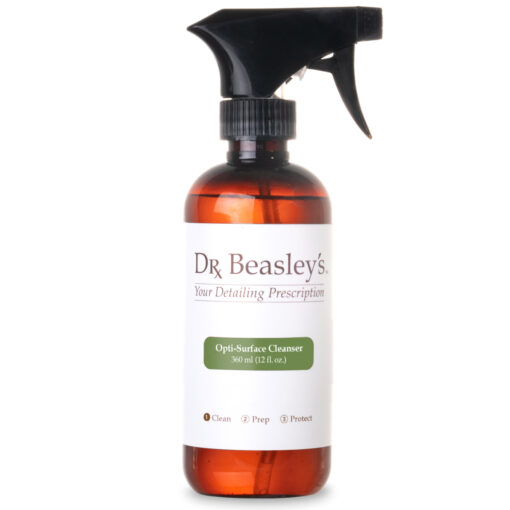 Dr. Beasley's Car interior cleanser against white background.