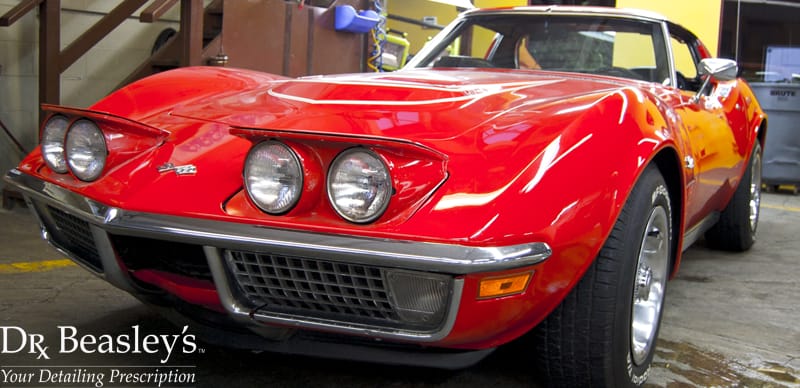 Red Corvette Stingray