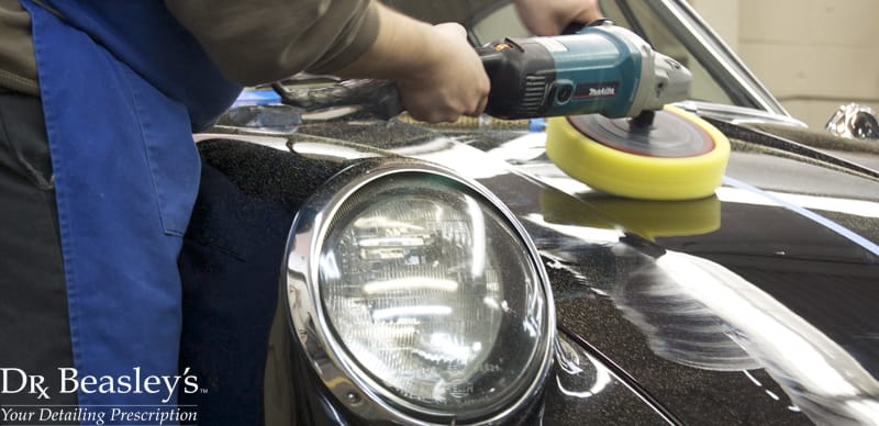 Polishing Black Paint