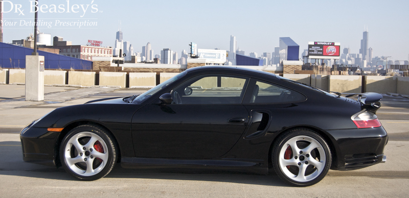 2002 Black Porsche Turbo