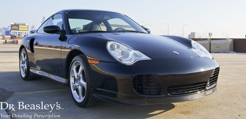 Black Porsche 911 Turbo