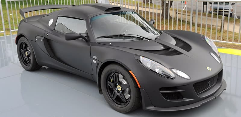 Lotus Exige Matte Black Final Edition