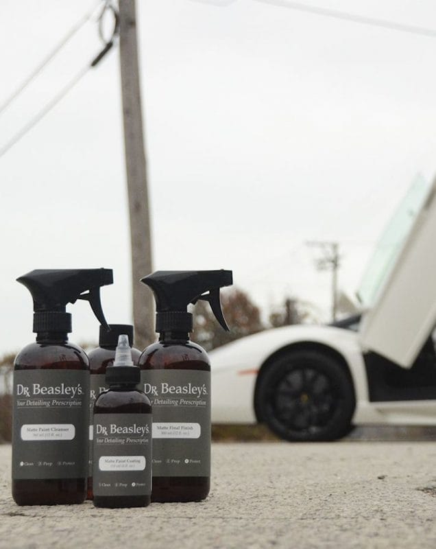 Matte Paint Care Products