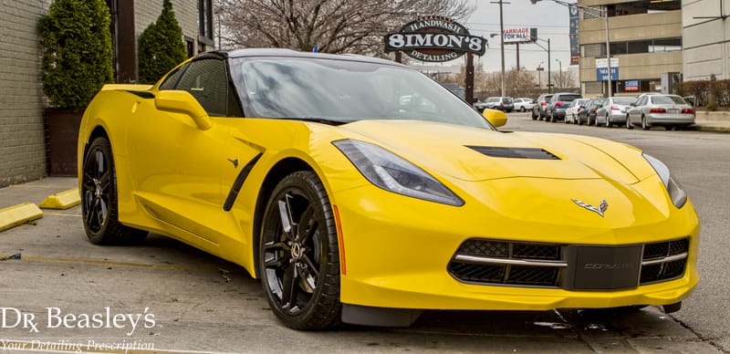 2013 Yellow Corvette Stingray