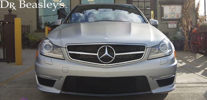 Matte Mercedes C63 AMG