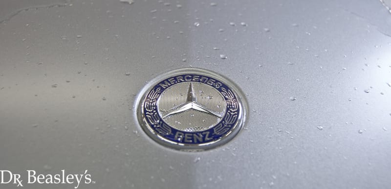 Matte Mercedes C63 AMG Emblem