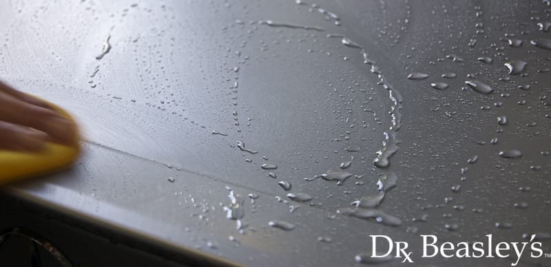 Matte Paint Sealant on Mercedes C63 AMG