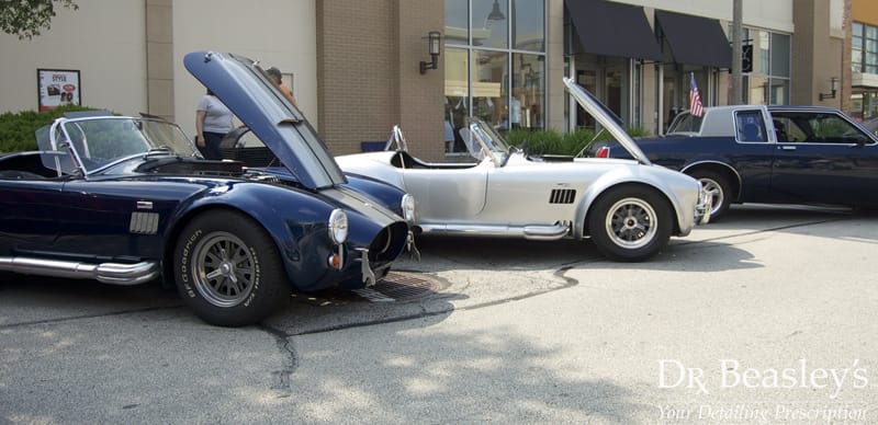 Shelby Cobra at an Auto Show