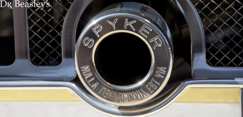 Blue Spyker C8 Exhaust Tip