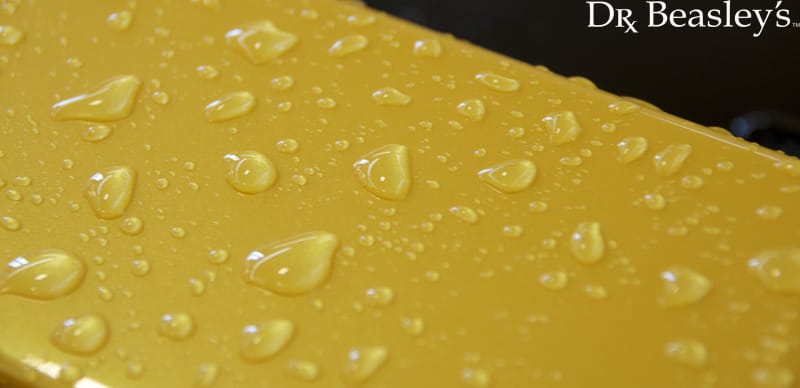 Yellow Lamborghini Close Up