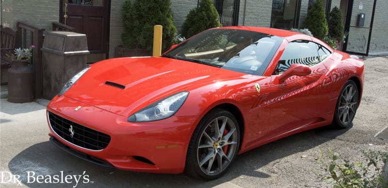 Red Ferrari California