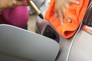 how to dry your car Microfiber Towel Drying Car