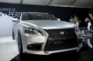 Matte Lexus LS SEMA Show