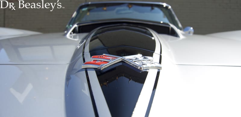 Silver Corvette Stingray