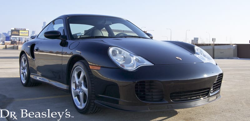 Black Porsche 911 Turbo