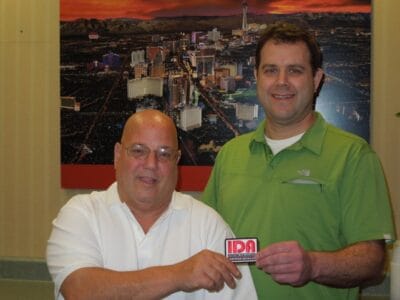 Lou Spellos and Jim Lafeber