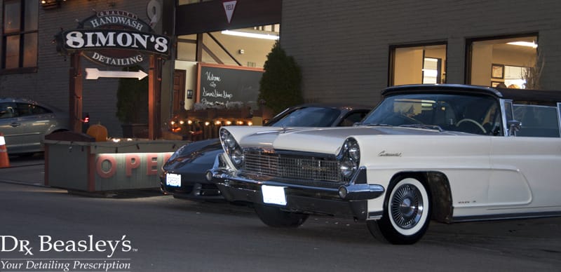 Cars Parked at Night