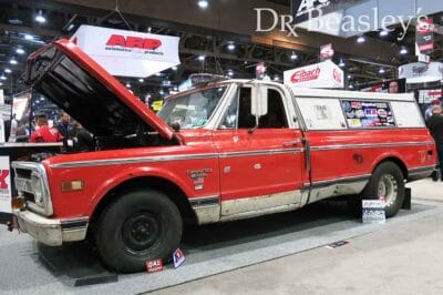 Red Chevrolet Silverado