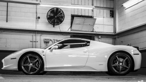 Ferrari, 358 Spider, White, Supercar