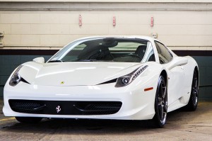 Ferrari, 358 Spider, White, Supercar