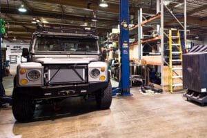 ICON 4x4 Custom Truck In Shop