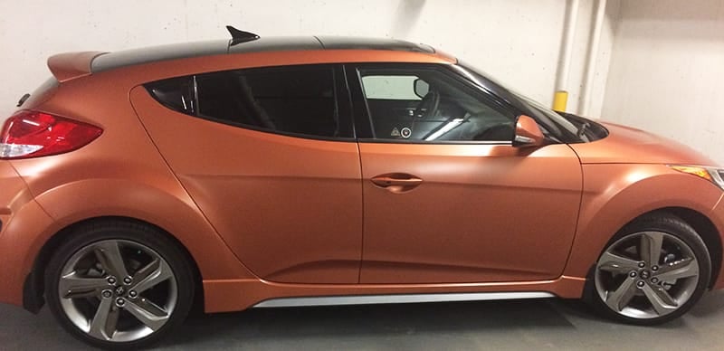 Matte Hyundai Veloster Turbo
