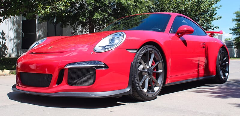 2015 Porsche GT3 in Bright Red