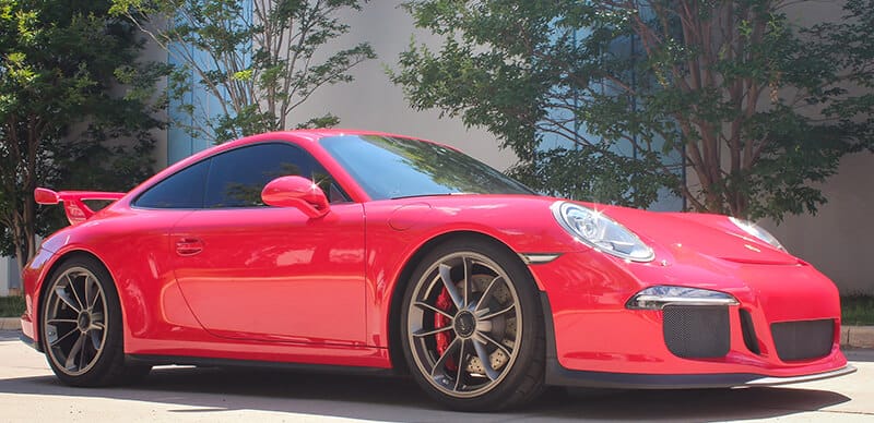 2015 Porsche GT3 in Bright Red