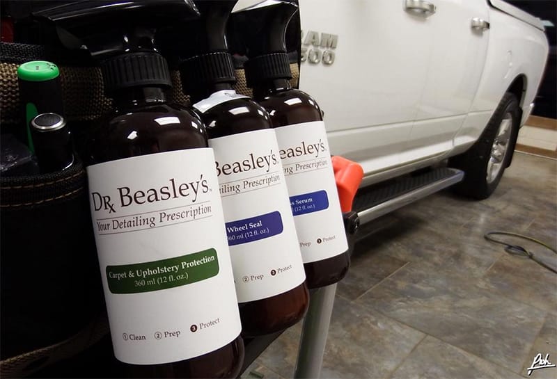 Mobile Detailer in Canada uses Dr. Beasley's car care products