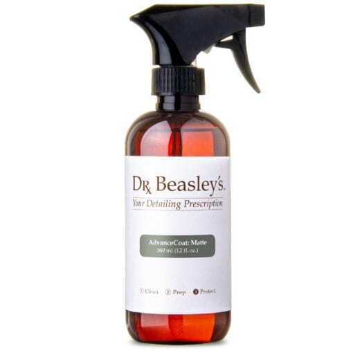 Dr. Beasley's AdvanceCoat: Matte — reinforcing maintenance spray for ceramic coatings