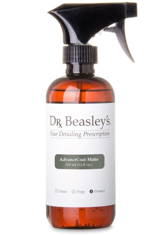 Car care products for matte paint finishes Dr. Beasley's Paint correction, ceramic coatings