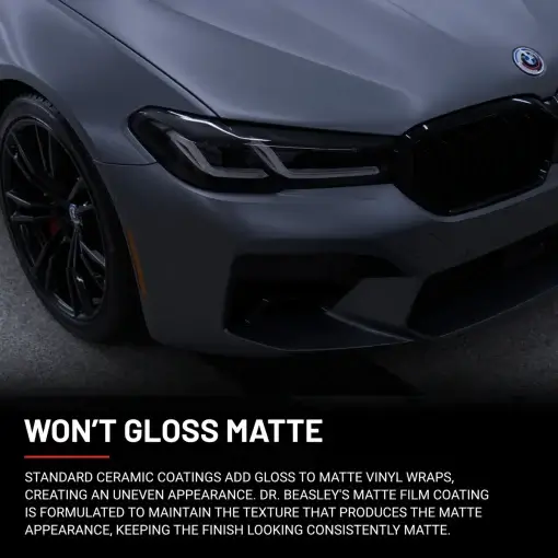 Matte grey BMW M5