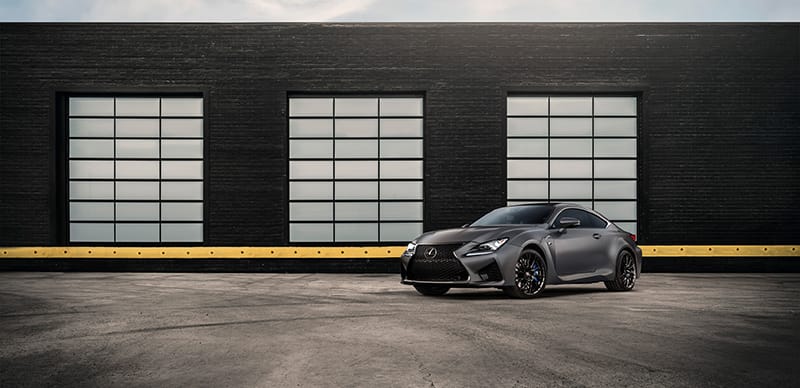Lexus RC F in Nebula Grey