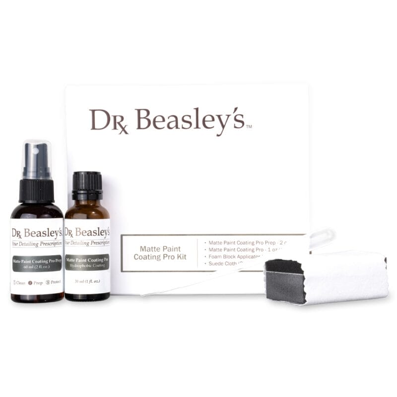 Car care products for matte paint finishes Dr. Beasley's Paint correction, ceramic coatings