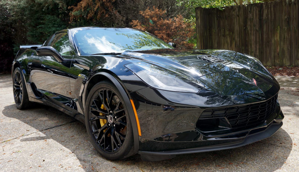 Corvette Z06 coated with Nano-Resin Pro by Mark Cox