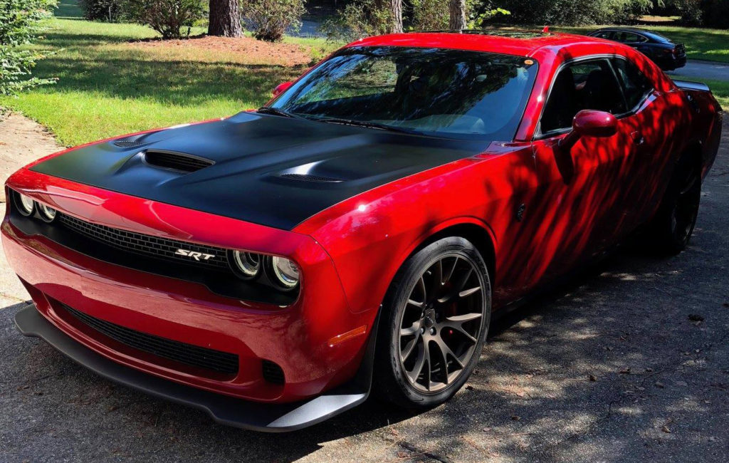 Hellcat with Formula 1201 and Matte Paint Coating