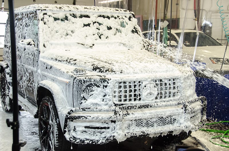 Mercedes-Benz G63 AMG designo Night Black Magno Matte Body Wash