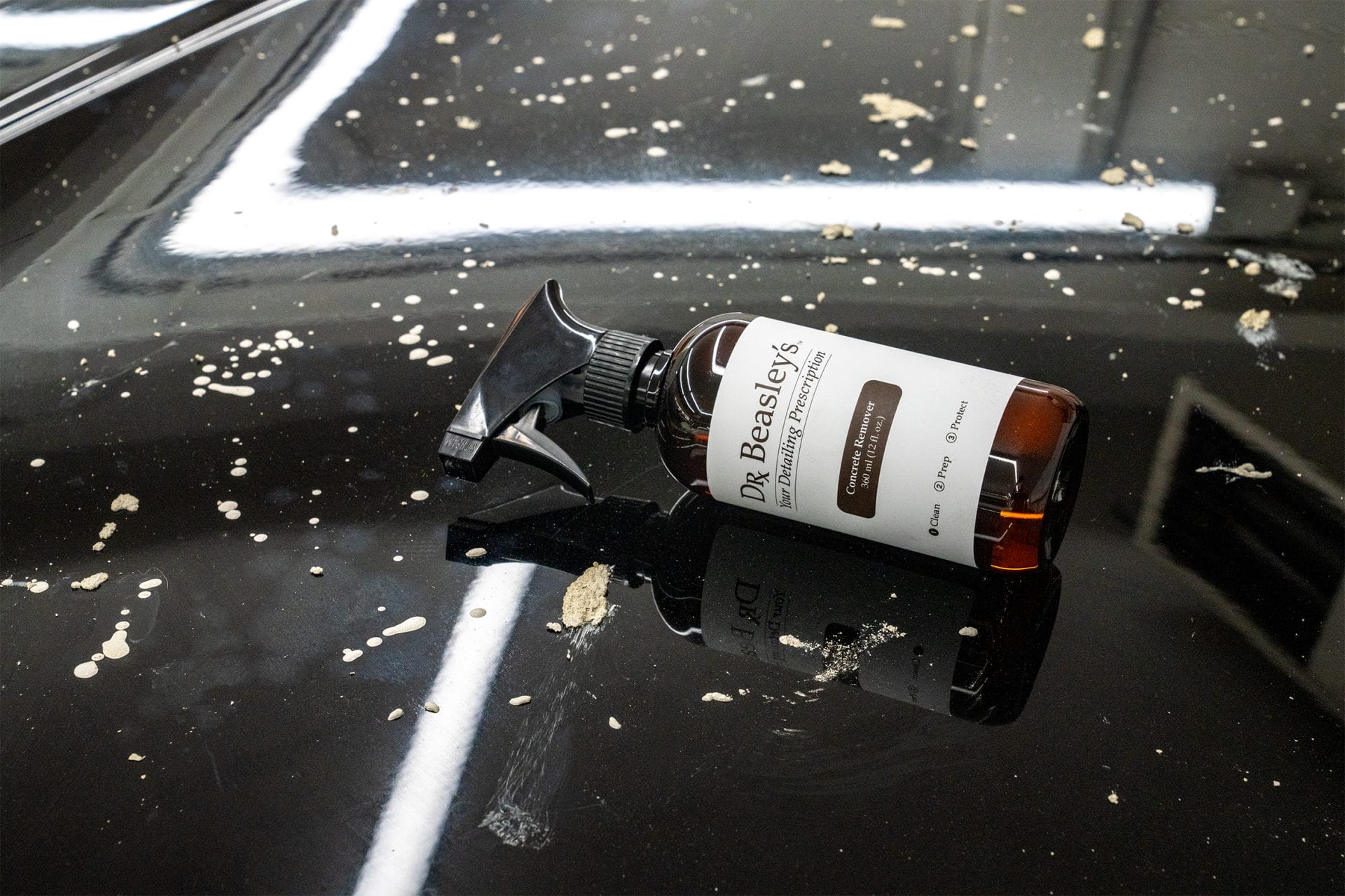 Remove Concrete Dust, Overspray and BuildUp on Cars Remove Concrete Dust, Overspray and BuildUp on Cars