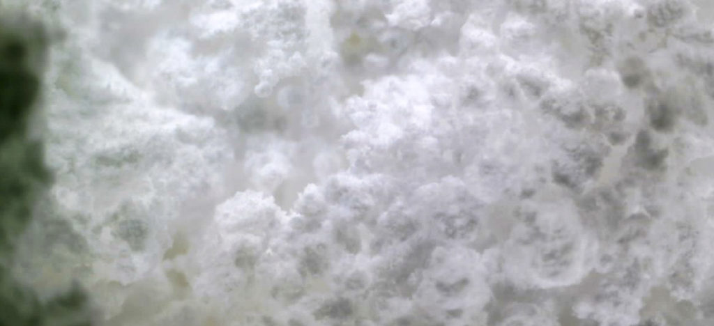 Microsphere abrasives at 400x magnification.