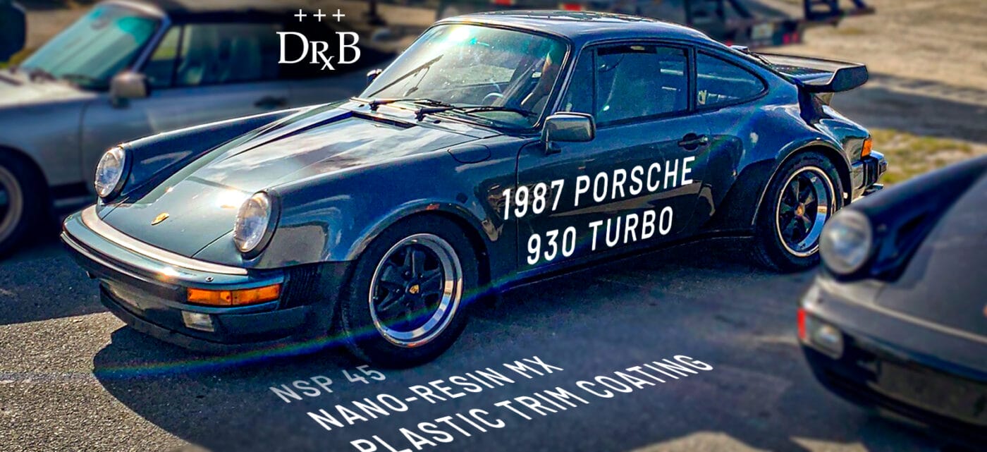 Dr. Beasley's NSP 45 and Nano-Resin MX on a 1987 Porsche 930 Turbo