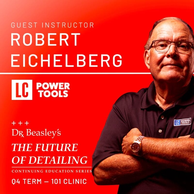 Robert Eichelberg is a guest instructor for Dr. Beasley's detailing class