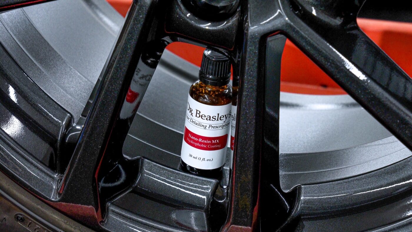 Dr. Beasley's Nano-Resin MX on wheel