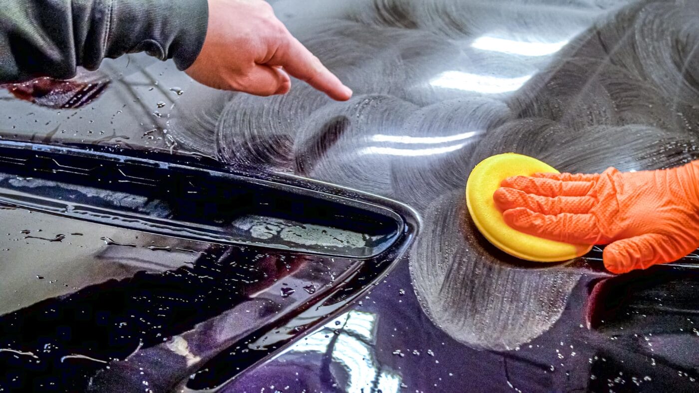 DIY Ceramic Coating Formula 1201 Being Applied