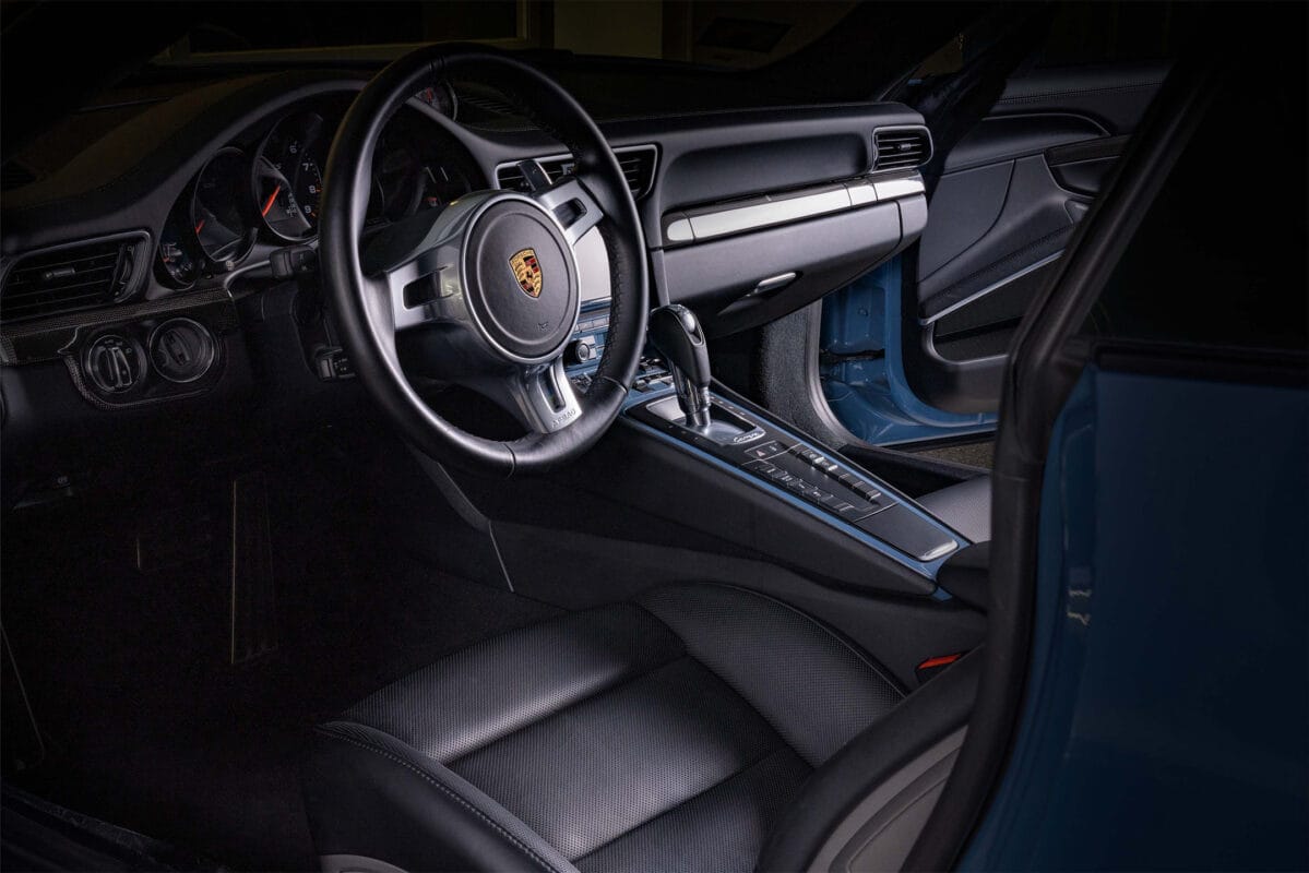 Porsche interior