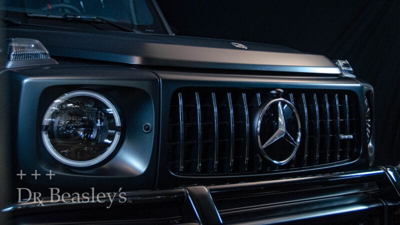 Matte black Mercedes-Benz AMG G63.
