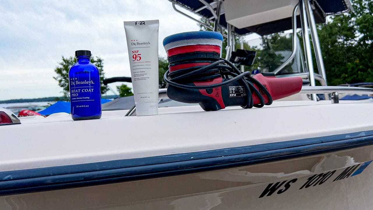 Detailing products for boats