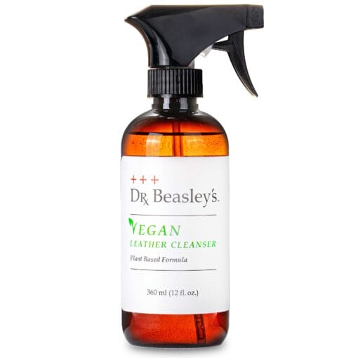 Dr. Beasley's Vegan Leather Cleanser 12 oz bottle.