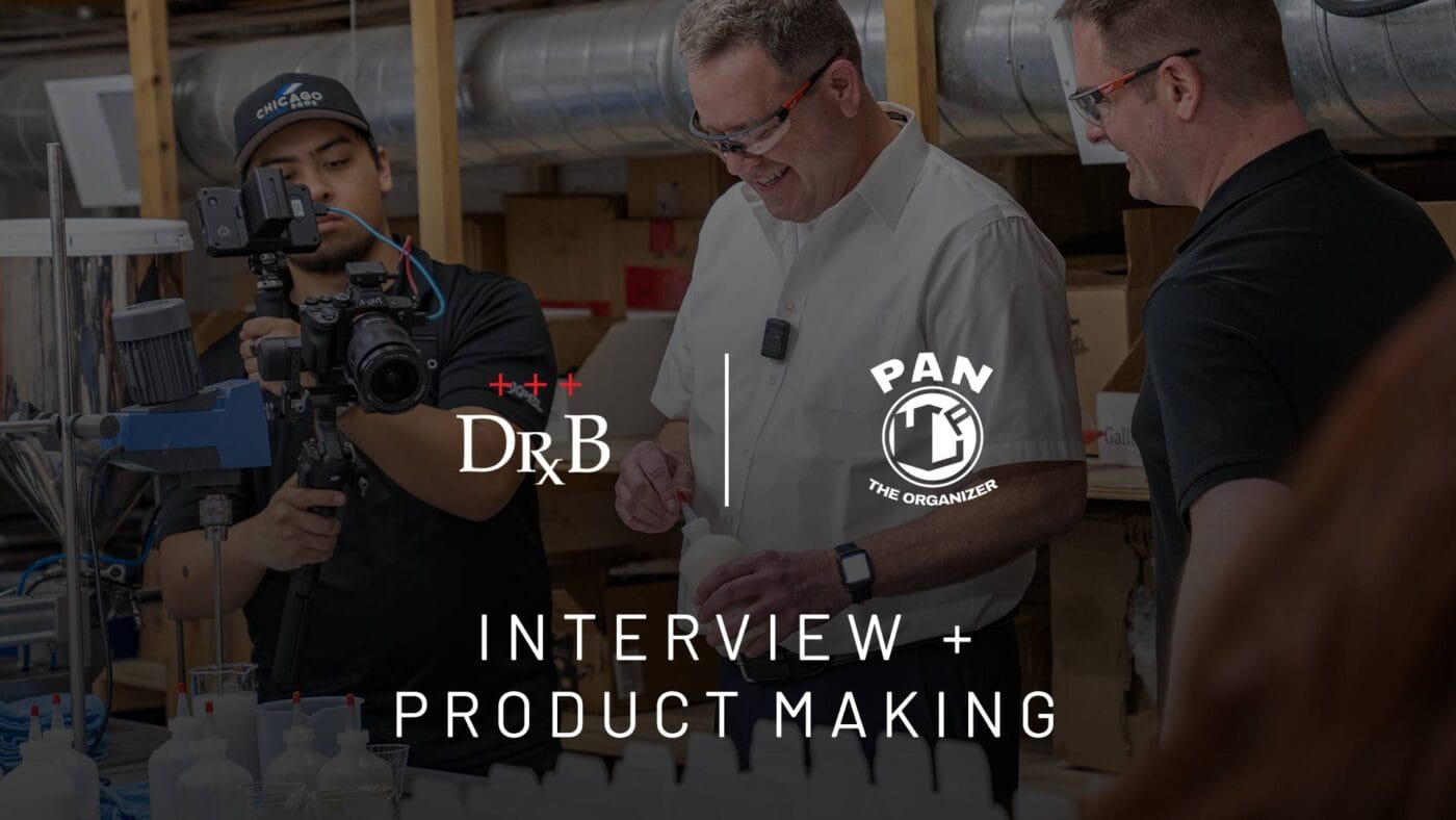Pan the Organizer makes a product with Dr. Beasley's Jim Lafeber in his latest video.