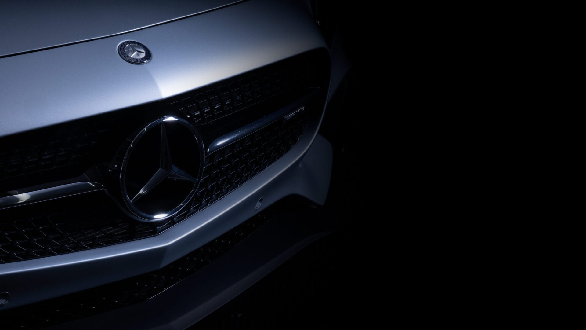 Thumbnail image of a matte-finish Mercedes-AMG GT